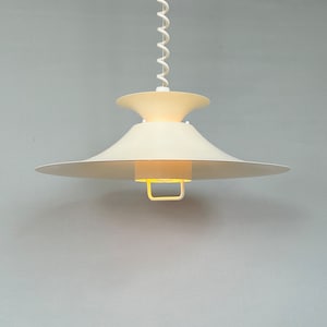 Danish Mid-century pendant light, vintage ceiling lamp by Frandsen