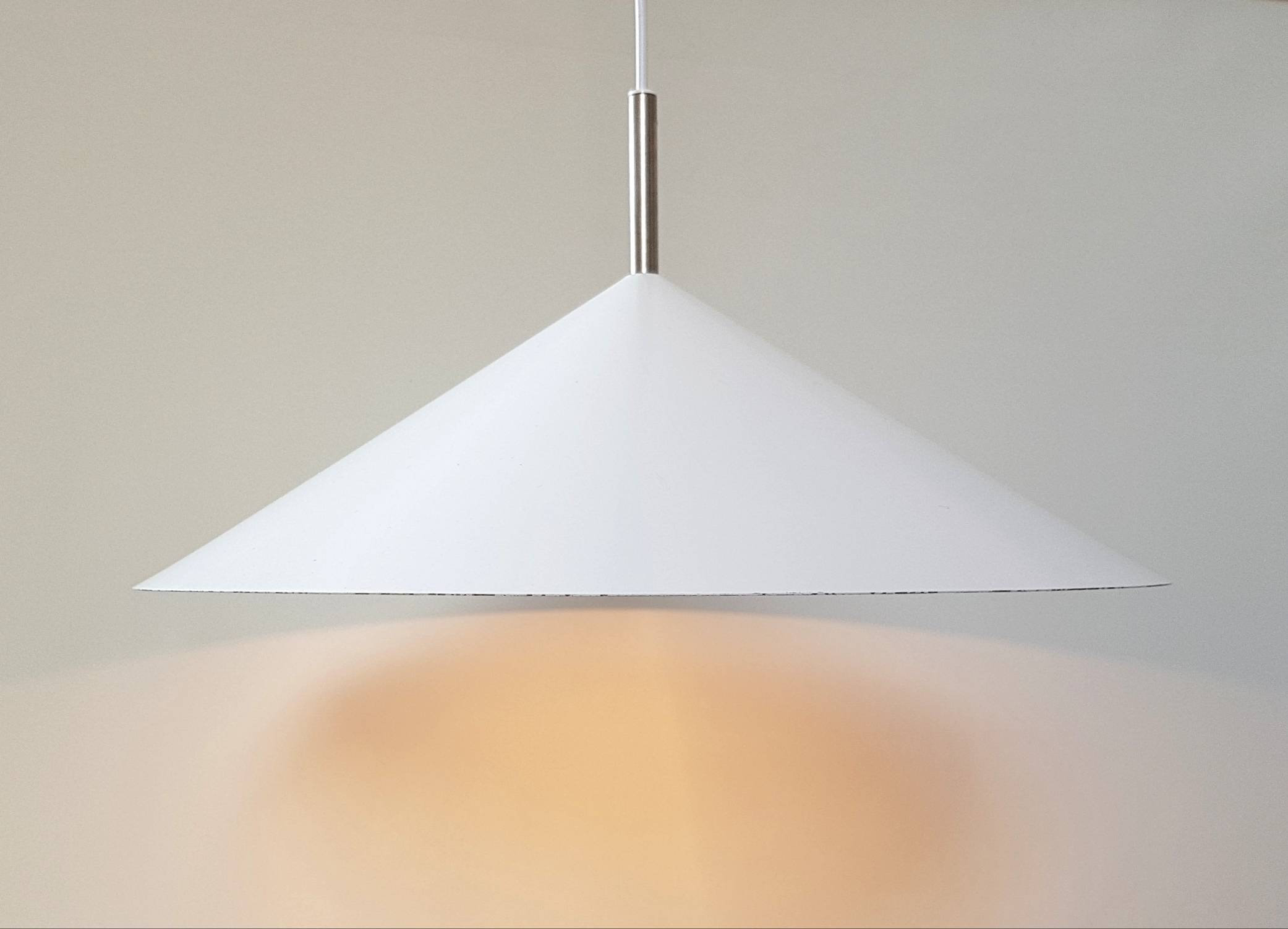 デンマーク ビンテージ ミルキーホワイト ペンダントランプ