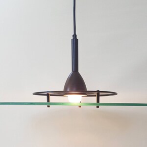 Fantastic UFO 1980s pendant light.