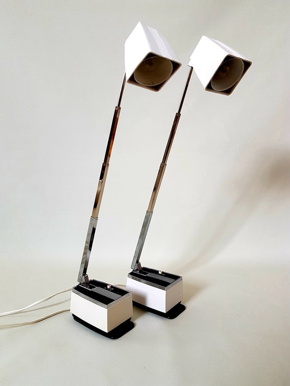 Pair of midcentury HBH Solo table lamps vintage space age - Etsy 日本