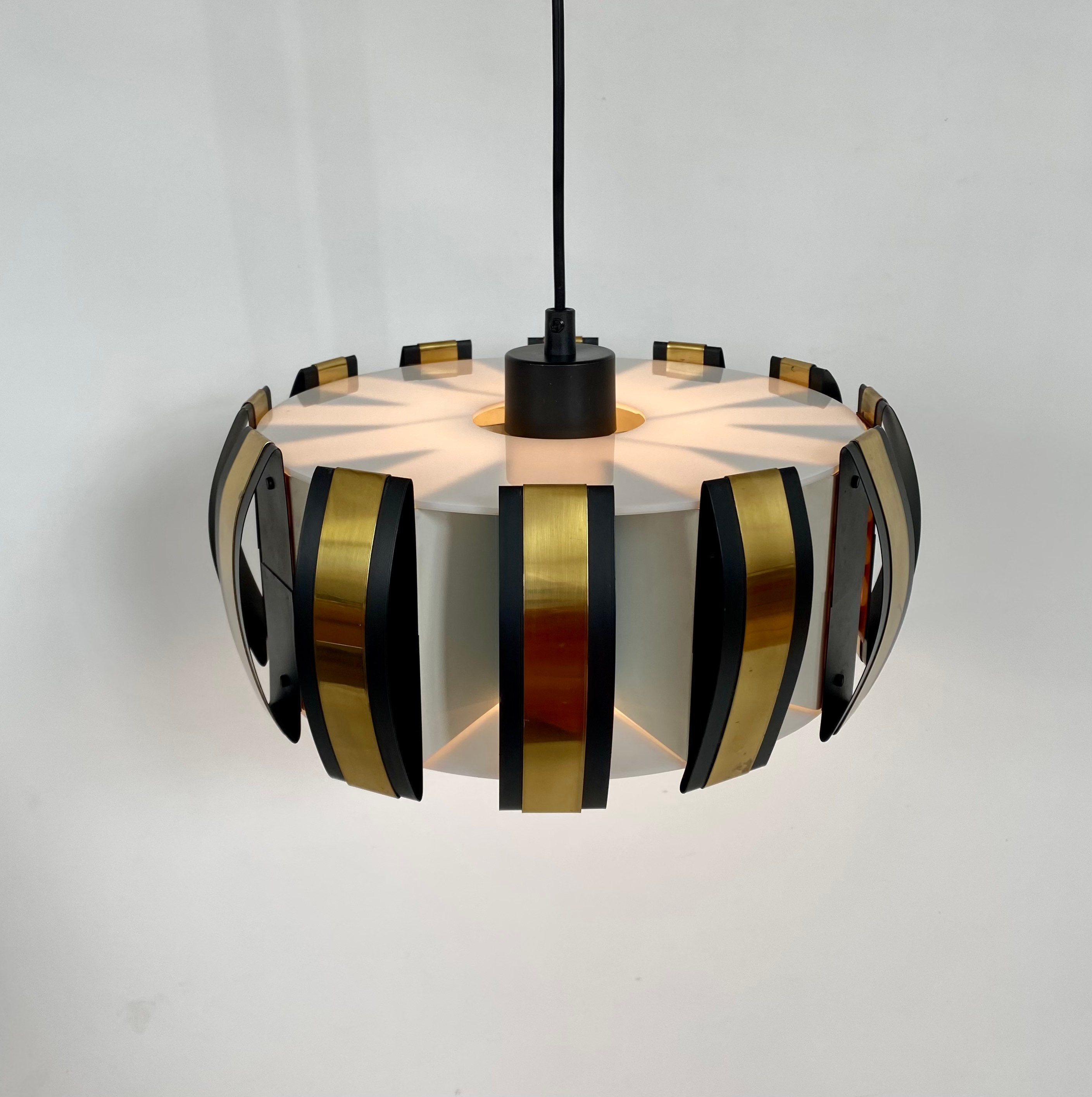 Werner Schou pendant vintage mid-century danishmodern stunning ceiling lamp