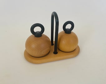 Bodum salt and pepper grinders Nissen and Christensen 1967s design danish midcenturymodern