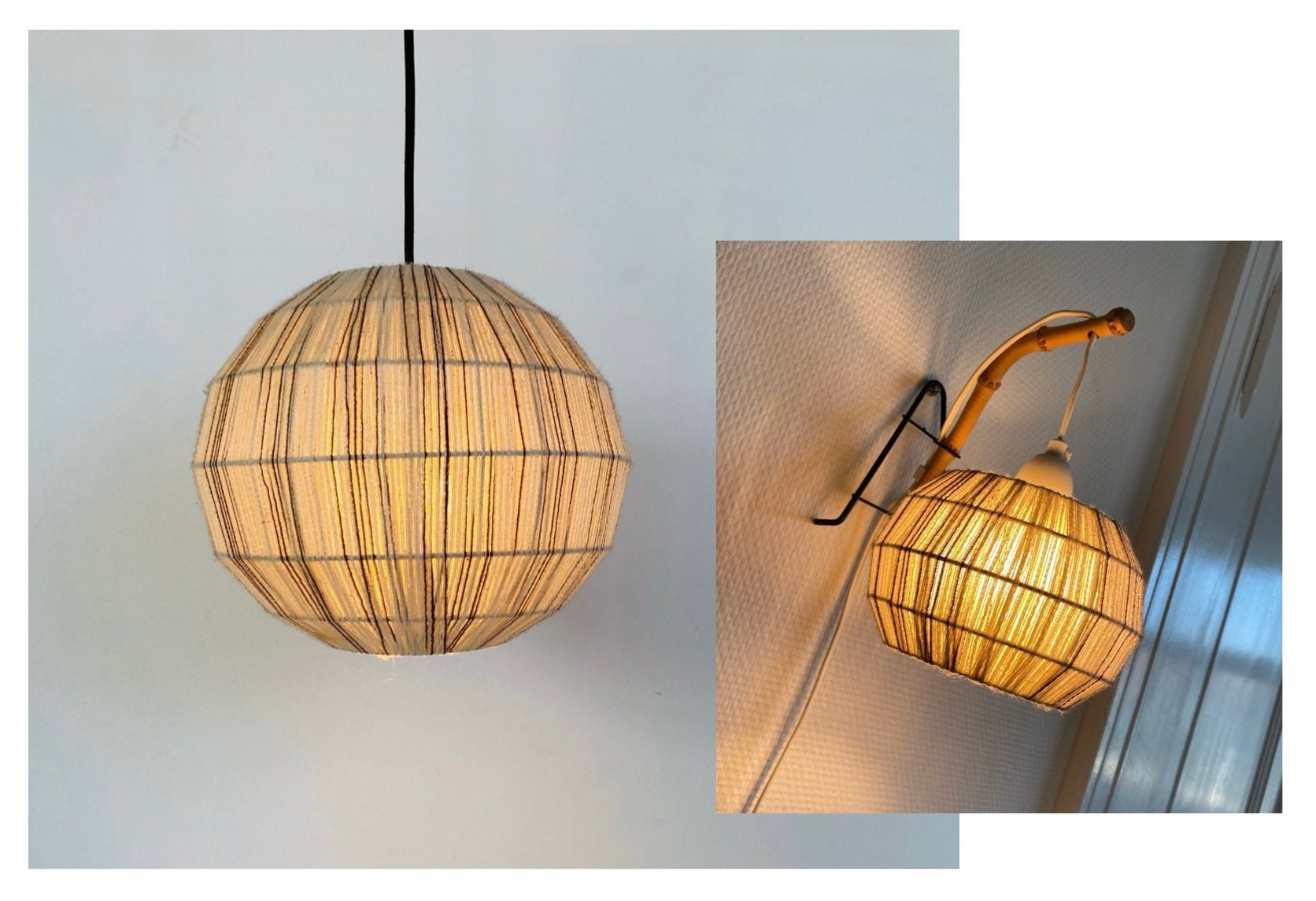 Ribbon ceiling light shade deals