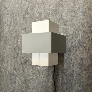 Philips vintage sconces minimalistic design  modernist sconces 1960s Danish Dutch midcentury wall lamp