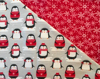 Holiday Penguin Blanket