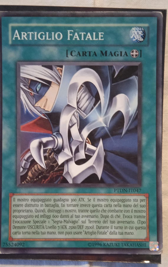 Card - Yu-gi-oh! - Trading Cards - 1996 - Etsy
