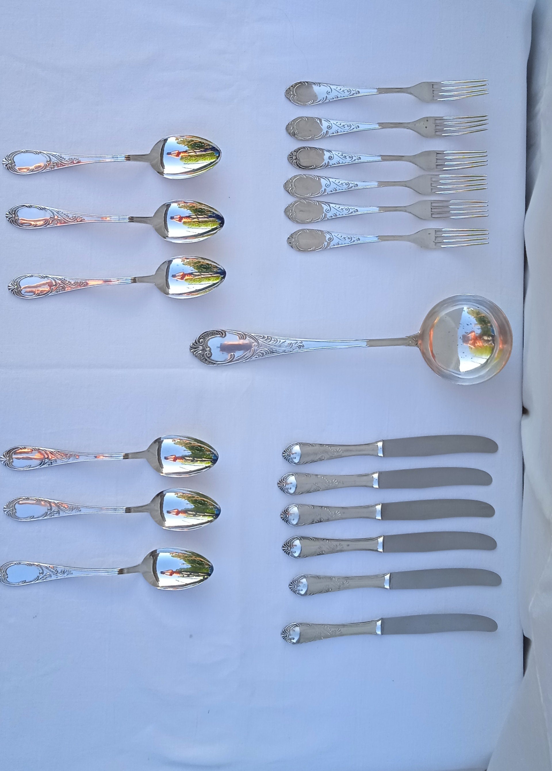 ヴィンテージ】mono カトラリーセット(黒檀) / ドイツ ゾーリンゲン