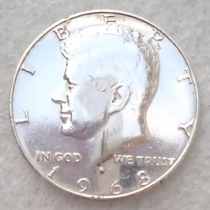 Mezzo Dollaro USA John F. Kennedy Colorato - Moneta Con Ara Macao (Pappagallo)