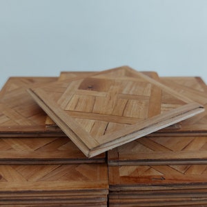 1/12th scale miniature Versailles parquet floor