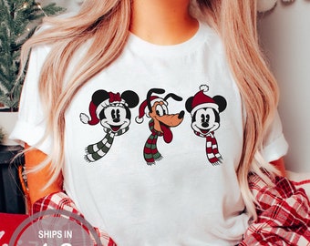 Mickey Minnie Pluto Christmas Shirt, Mickey Mouse Shirt, Toddler Disney Shirt, Kids Disney Shirt, Very Merry Shirt, Disney Christmas Shirt
