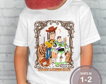 You've Got A Friend In Me Shirt, Toy Story Shirt, Boys Disney Shirt, Woody Buzz Cowboy Shirt, Toy Story Land Shirt, Kids Disney Shirt