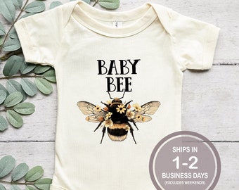 Baby Bee Shirt, Retro Baby Girl Shirt, Little Girls Bodysuit Shirt, Baby Bee Shirt, Baby Gift, Cute Vintage Kids TShirt, Baby, Infant