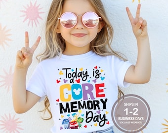Core Memory Day Shirt, Joy Shirt, Inside Out Pixar Shirt, Cute Disney Kids Shirts, Disney Epcot Shirt, Disney World Shirt, Disneyland Shirt