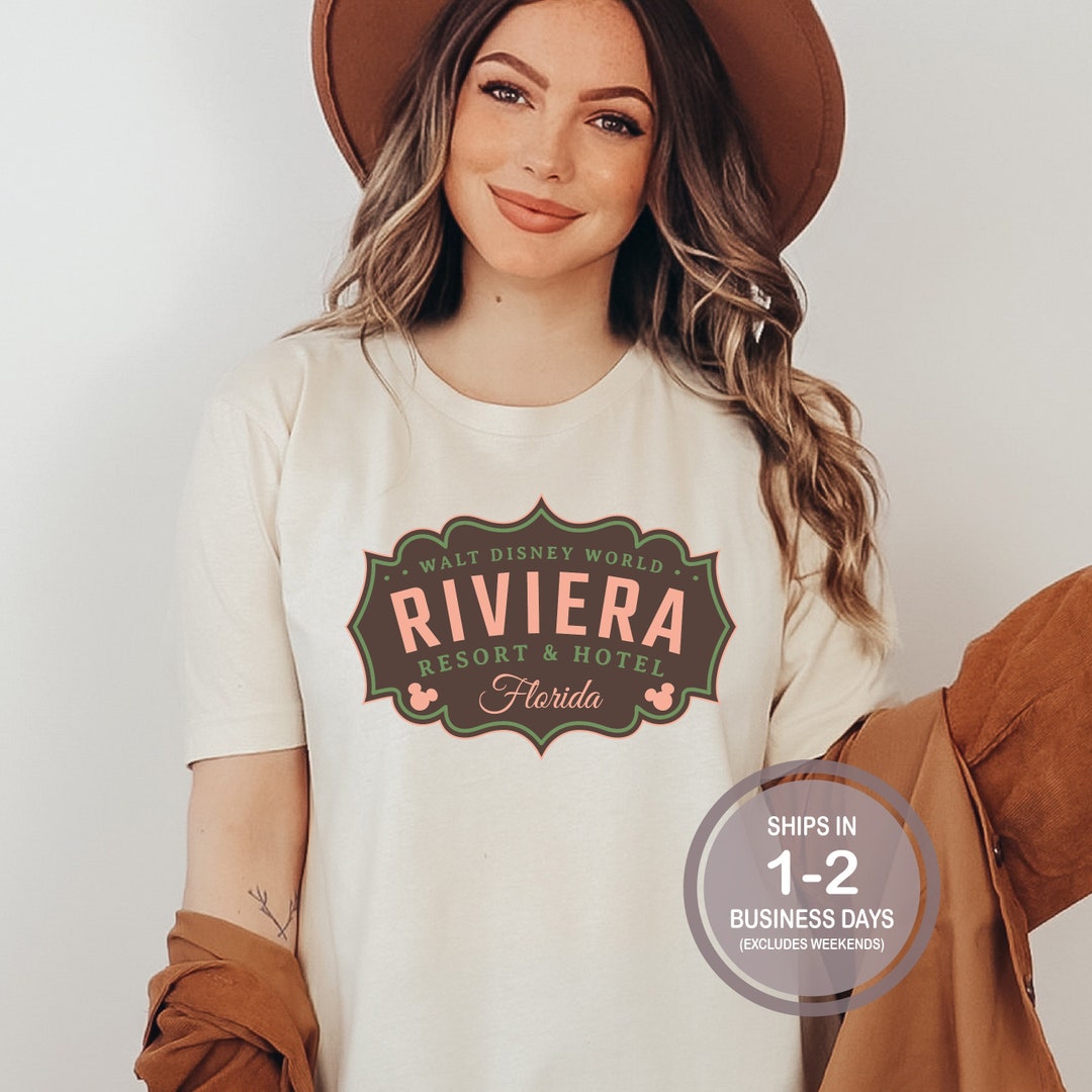 Disney Riviera Resort Shirt, Disney Hotel Shirt, Bella Canvas Disney ...