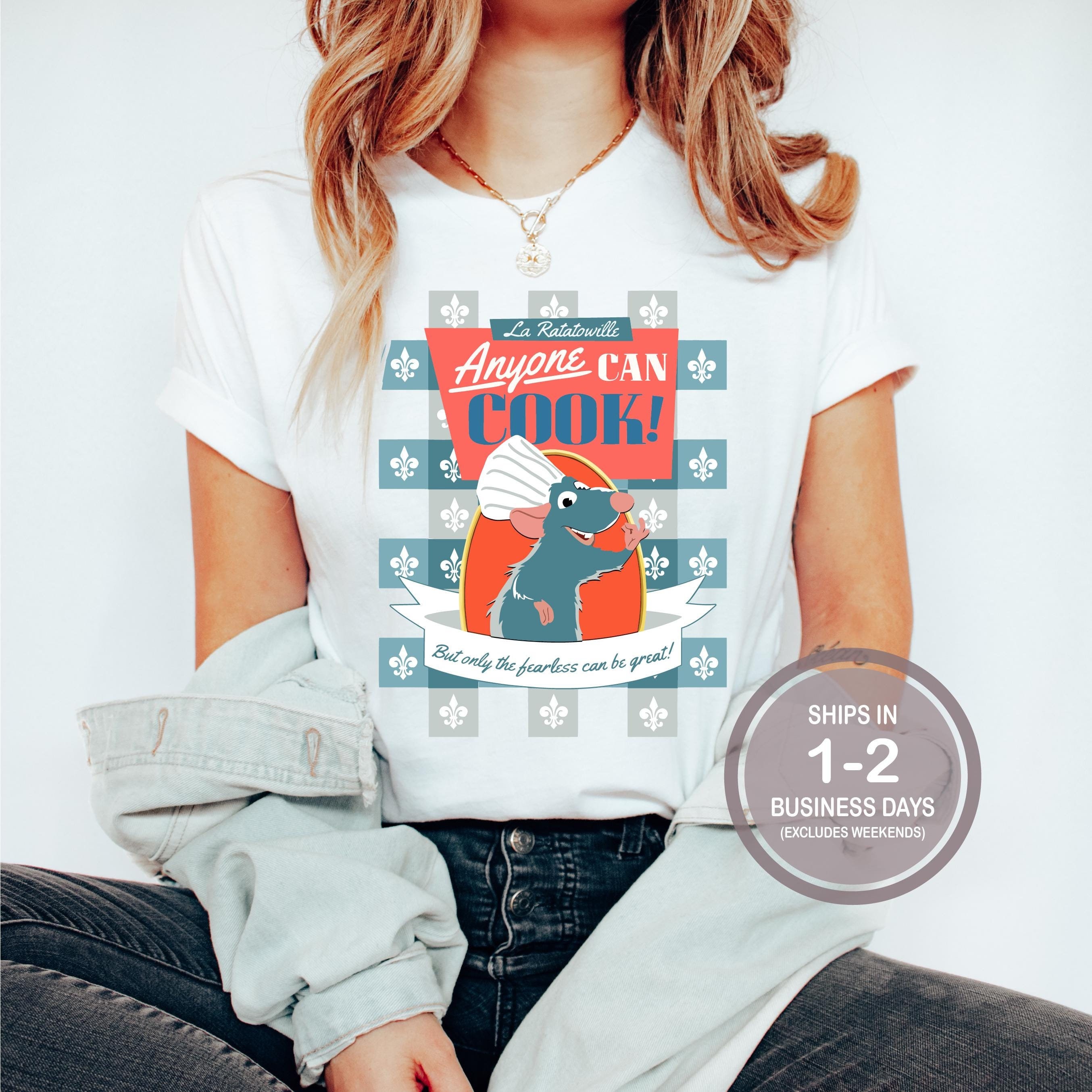 Anyone Can Cook Ratatouille Shirt, Remy Shirt, Epcot Kids Shirt, Disney World Youth Shirt, Retro Disney Shirt, Epcot Shirts