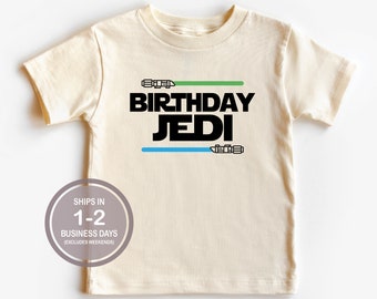 Birthday Jedi Shirt, Jedi Shirt, Star Wars Birthday Shirt, Jedi Disney Shirt, Kids Disney World Shirt, Hollywood Studios Shirt, Light Saber