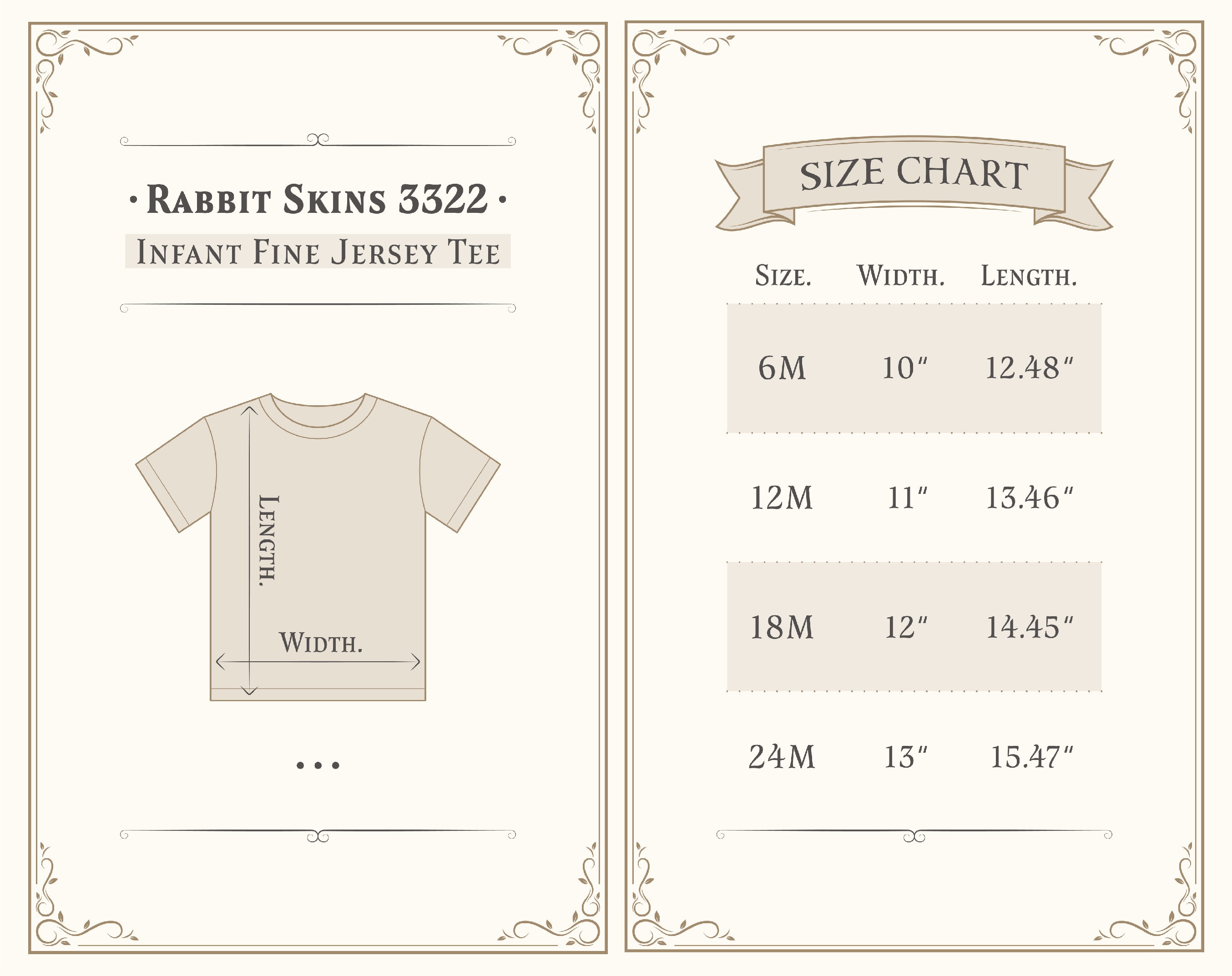 Little Skipper 3322 Rabbit Skins Infant Jersey T-Shirt Little Skipper 3322 Rabbit Skins Infant Jersey T-Shirt
