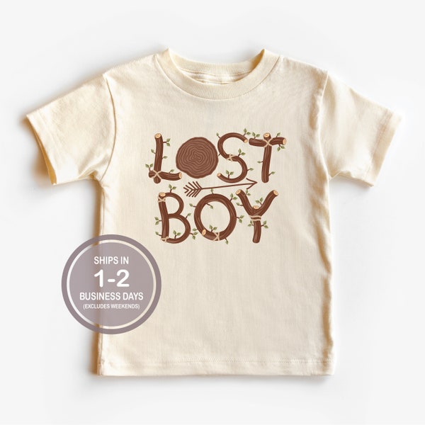 Camiseta de Peter Pan, niño perdido, camiseta de Disney para niños, camiseta de Disneyland para niños, camiseta juvenil de Disney World, camiseta retro de Disney, camiseta clásica de Disney