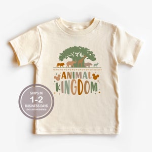 Kids Animal Kingdom Shirt, Boys Girls Disney Shirt, Kilimanjaro Safari Shirt, Disney World Youth Shirt, Retro Disney Shirt