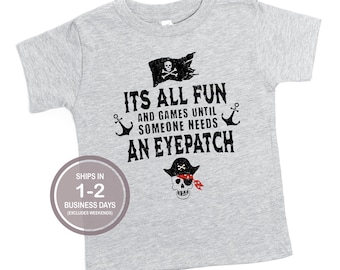Someone Needs An Eyepatch Shirt, Funny Kids Pirate Shirt, Skeleton Kids Shirt, Pirate Shirt, Pirate Cruise Shirt, Pirate Family Show Shirt
