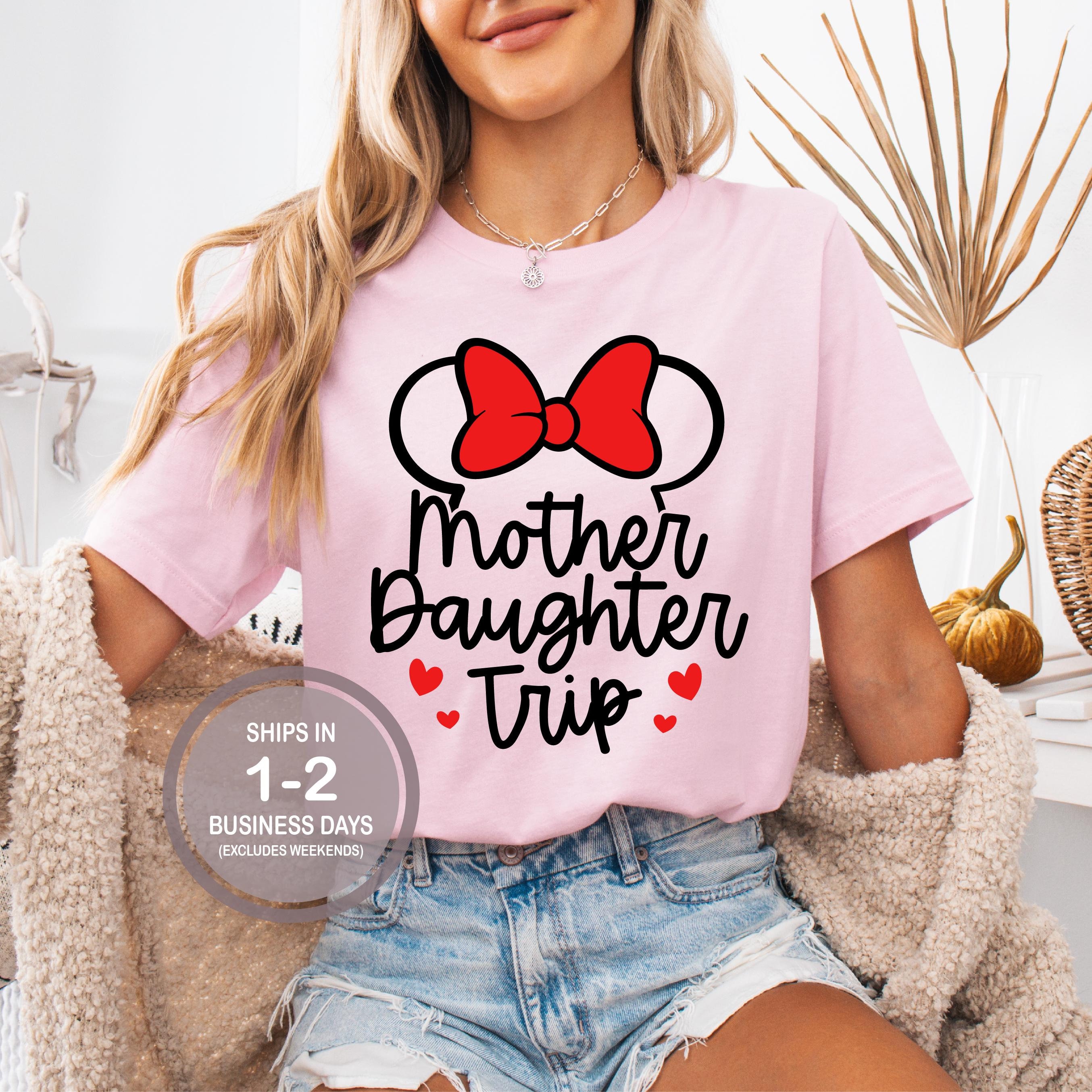 Mom and Daughter Disneyworld Shirts