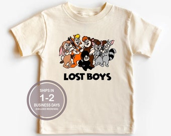 Lost Boys Peter Pan Shirt, Boys Disney Shirt, Disneyland Kids Shirt, Disney World Youth Shirt, Retro Disney Shirt, Classic Disney Shirt