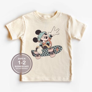 Mickey Mouse Skateboard Shirt, Mickey Kids Shirt, Youth Disney Shirt, Boy's Disney Shirt, Kids Disney Shirt, Mickey Skateboarding Shirt