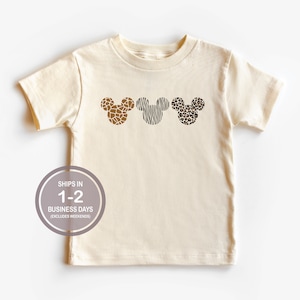 Giraffe Leopard Zebra Animal Kingdom Shirt, Boys Girls Disney Shirt, Kilimanjaro Safari Shirt, Disney World Youth Shirt, Mickey Safari Shirt