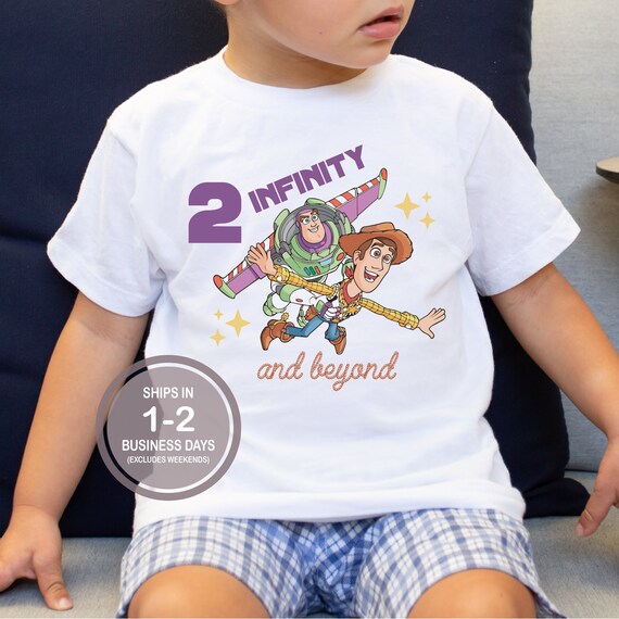 Kids Two Infinity N Beyond 2nd Birthday Children Toddler Boys T-Shirt Kids Two Infinity N Beyond 2nd Birthday Children Toddler Boys T-Shirt