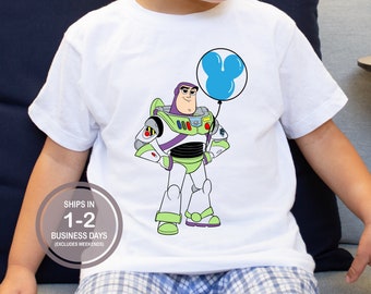Buzz Lightyear Toy Story Shirt, Buzz Mickey Balloon Shirt, Kids Toy Story Shirt, Boys Toy Story Shirt, Toy Story Land Shirt, Disney World