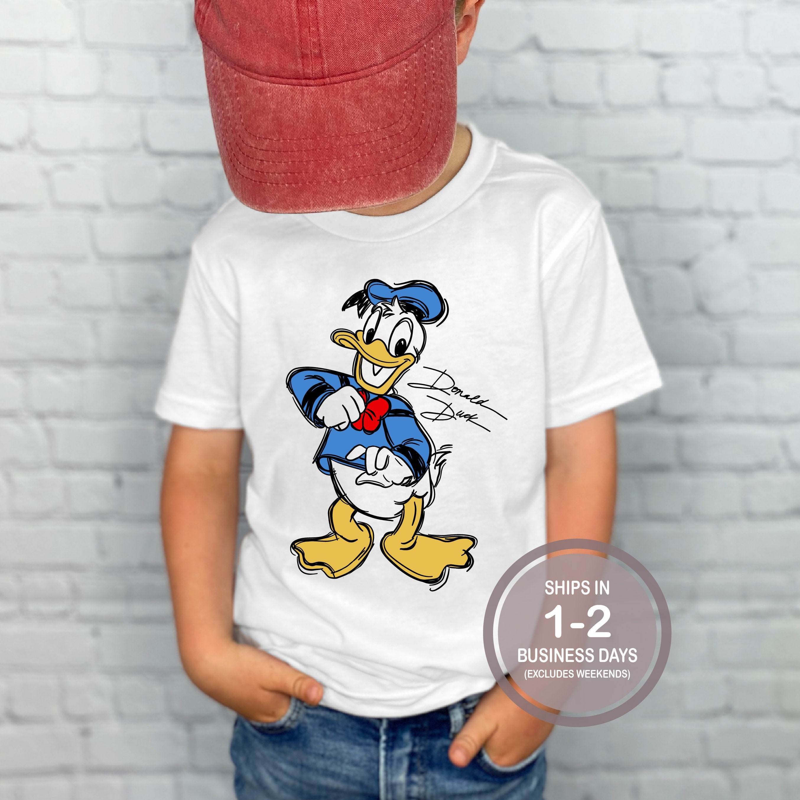 donald duck t shirt toddler