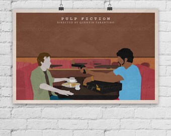 Pulp Fiction Orange Dancing Retro FREE Shipping GBR A1 A2 A3 A4