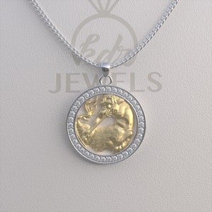 Sagittarius Necklace, Sagittarius Pendant, Sagittarius Gold Necklace, Sagittarius Silver Necklace, Zodiac Necklace, Zodiac Pendant, Gift for