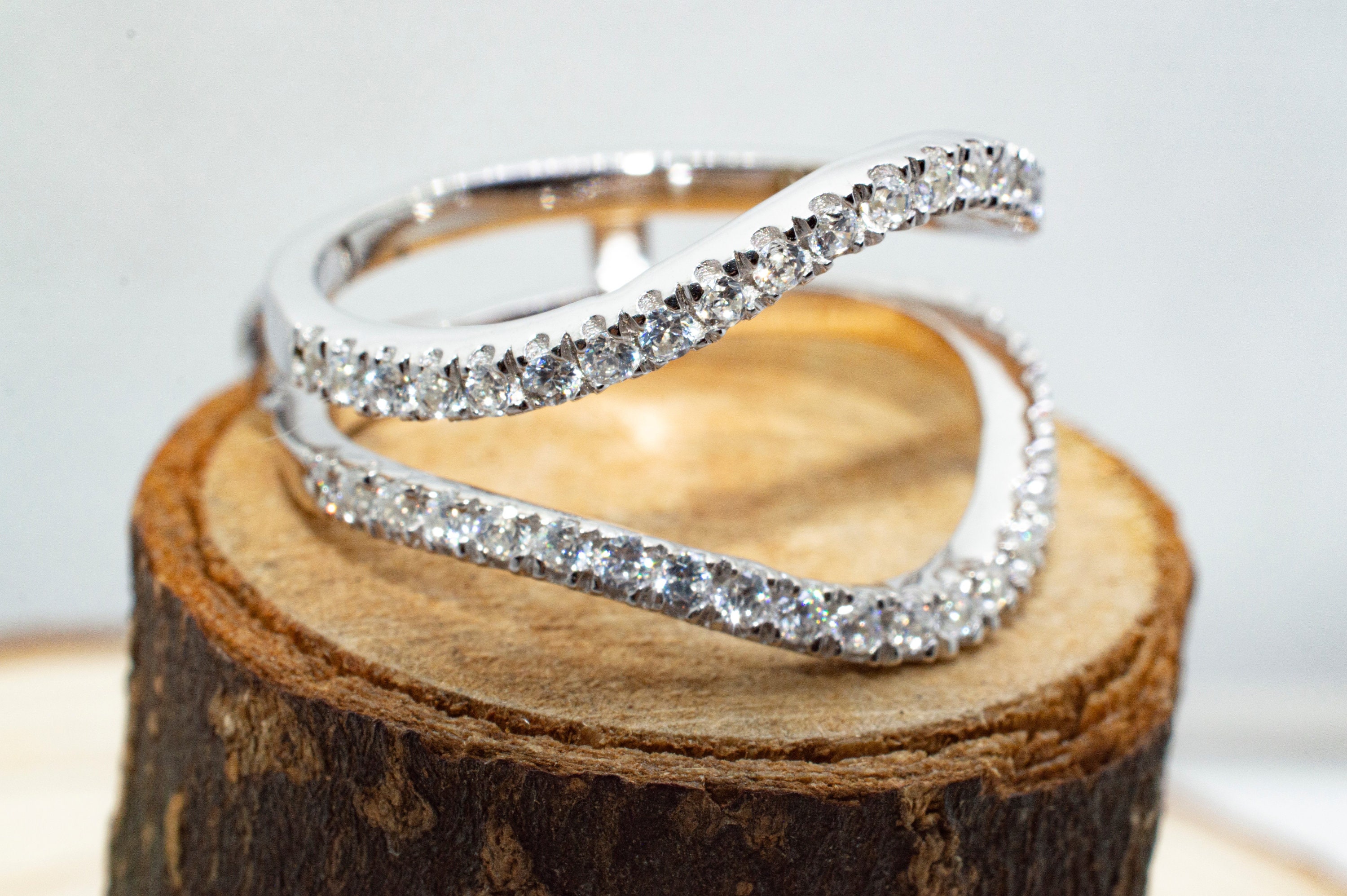 Customizable Ring Enhancer Moissanite Ring Enhancer Aggie Etsy India