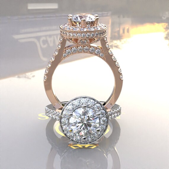 Gia certified sale moissanite