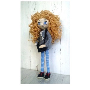 Doll Collection Doll Crochet Doll For Amigurumi Miniature Doll Girlfriend Gift Unique Gift  Photographer Handmade Doll, Mother&#39;s Day, Gifts