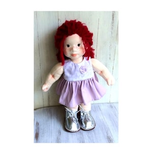 Bella Waldorf doll 13 inch Waldorf inspired doll first baby girl, Mother's Day, Gifts