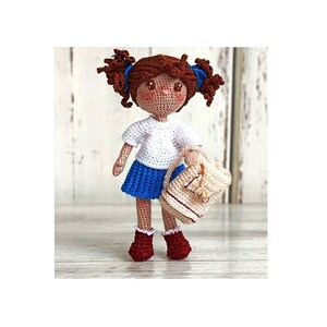 Handmade Doll Tiny Dolls Amigurumi Doll Miniature Crochet Doll-Handmade Knitted Crochet Doll-Princess Doll for Sale, Mother&#39;s Day, Gifts
