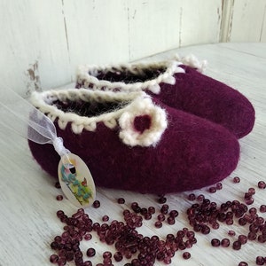 Baby Booties Felted Baby Shoes  Kid Slippers Baby Slippers Baby Shower Gift Mother&#39;s Day
