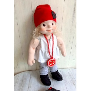 Waldorf doll  "Terra"  13.5 inch Waldorf inspired doll first baby girl, Mother's Day, Gifts