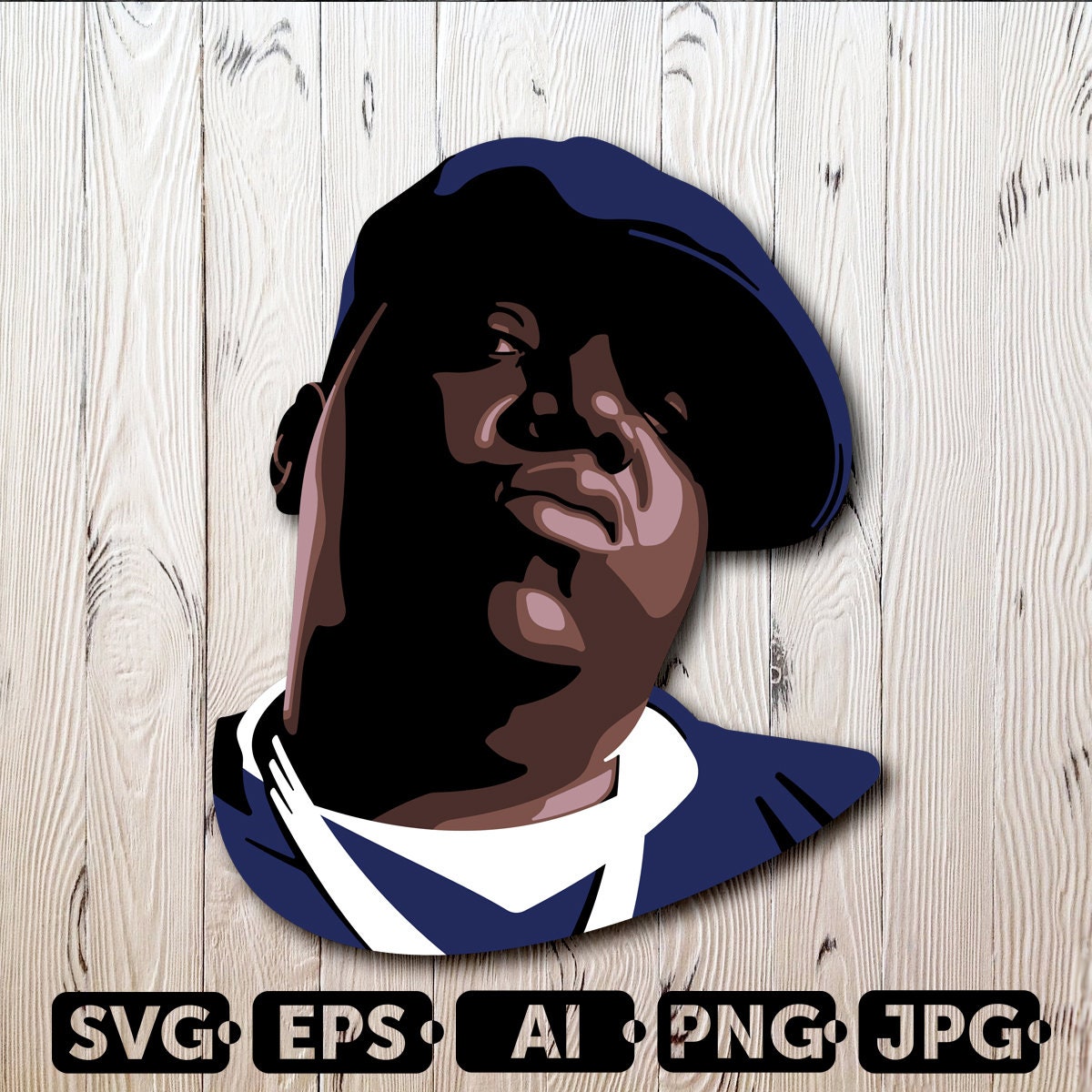 Biggie Smalls SVG Cutting Files 5 Notorious big png Hip hop | Etsy