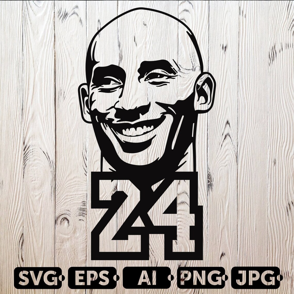 Download Kobe Bryant Bundle SVG Mamba Digital Clip Art NBA SVG | Etsy
