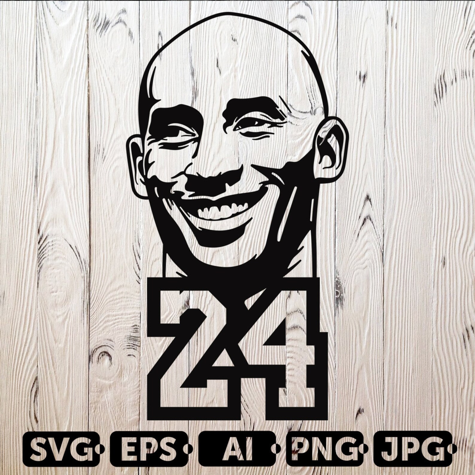 Download Kobe Bryant Bundle SVG Mamba Digital Clip Art NBA SVG | Etsy