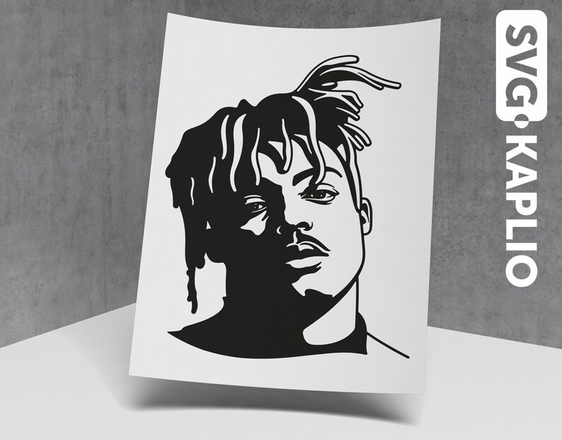 Juice wrld SVG Cutting Files Rapper Digital Clip Art Juice Etsy