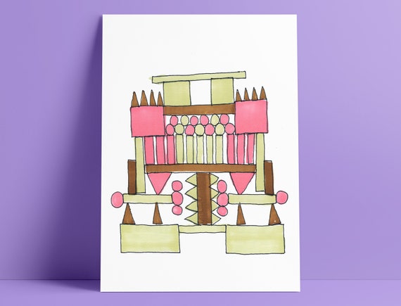 Instant Art Print Montessori Style To Decor Kids Room Wall