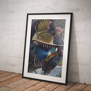 Poison Jurassic Park Fine Art Print