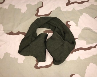 Bufanda militar de EE. UU. Lana verde