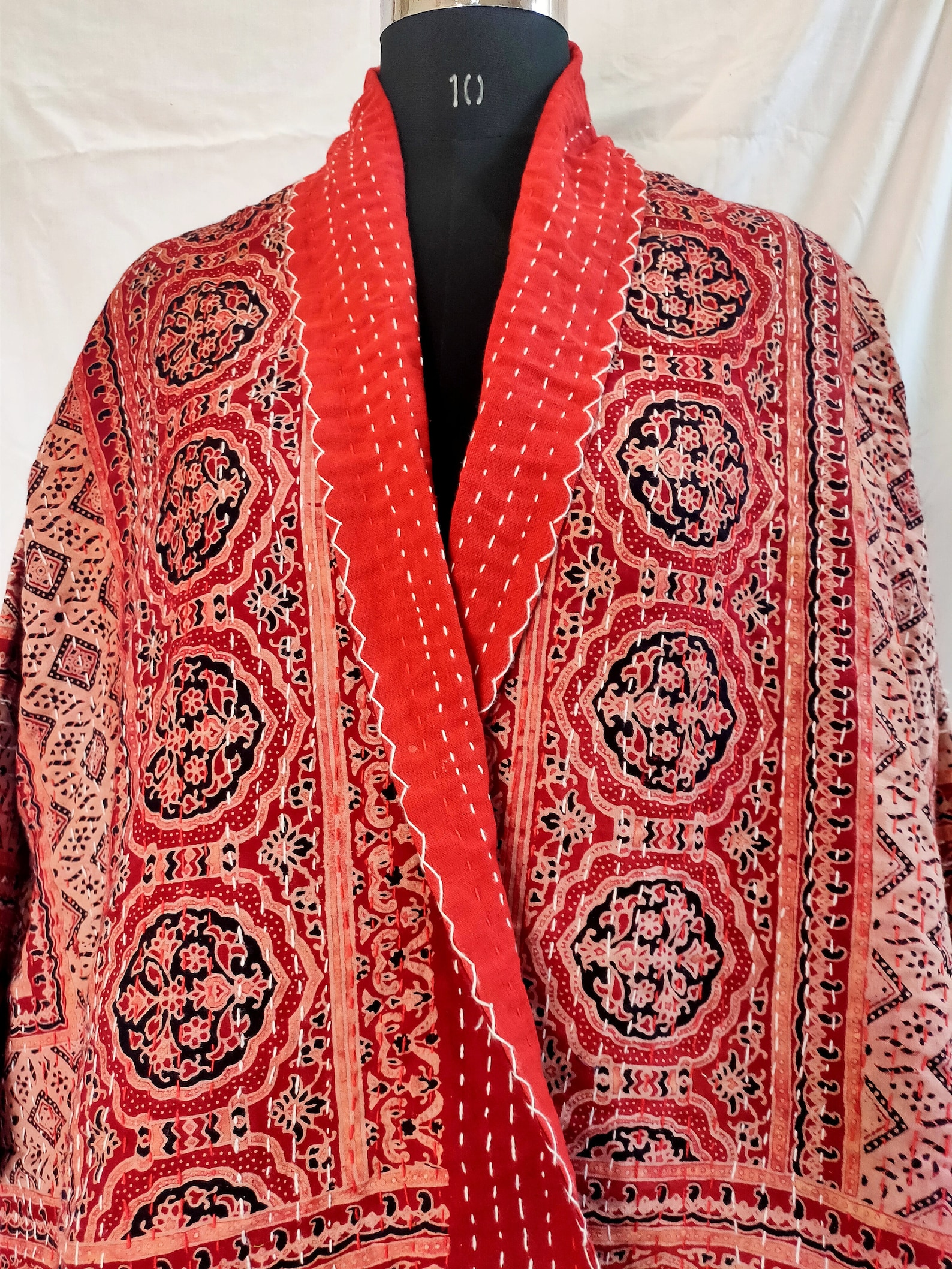 Indian Coat Women's Kantha Jacket new Kantha Jacket Hand Etsy