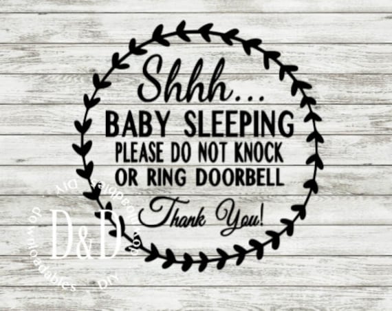 youngster sleeping, no soliciting doorway SVG chopping document, printable PDF for entrance doorway, professional and individual retain the services of electronic down load information photograph relating to Printable Baby Sleeping Sign Front Door known as boy or girl sleeping, no soliciting doorway SVG reducing history, printable PDF for entrance doorway, industrial and particular person employ electronic obtain documents