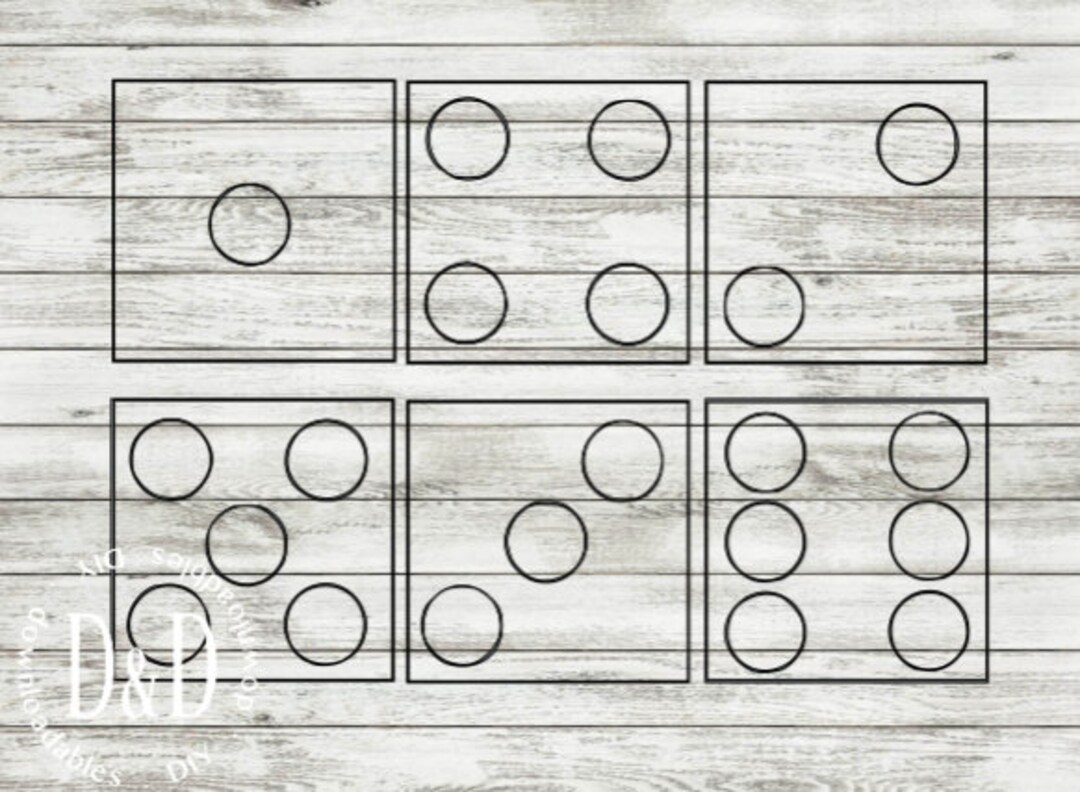 Yard Dice Downloadable Stencil Files, Yardzee Stencil and Score Cards Download, Cutting Files, Commercial Use Svg and Pdfs, Yard Games Svg - Etsy